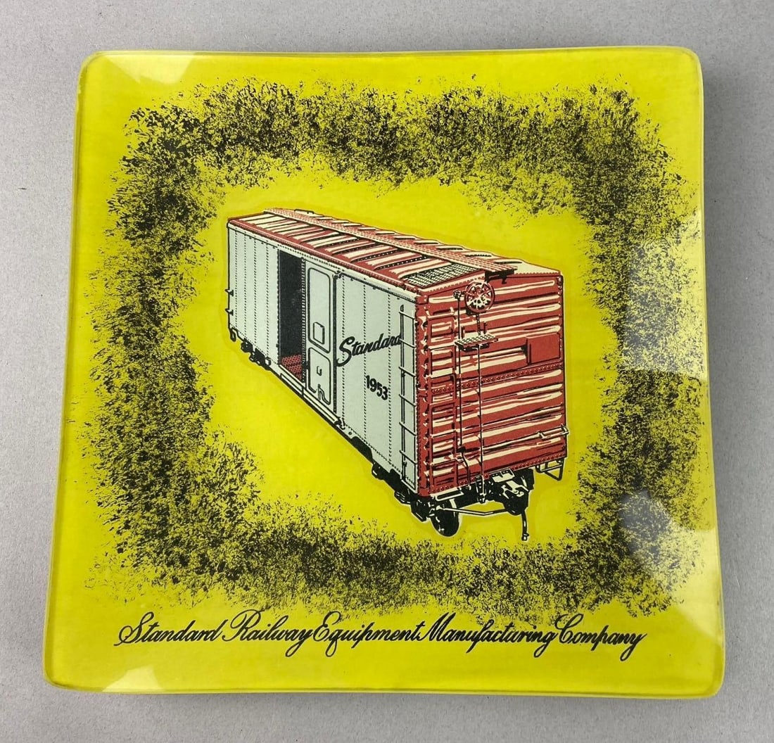 1953 Standard Railway Equipment Manufacturing Company Commemorative Plate (1 of 4)