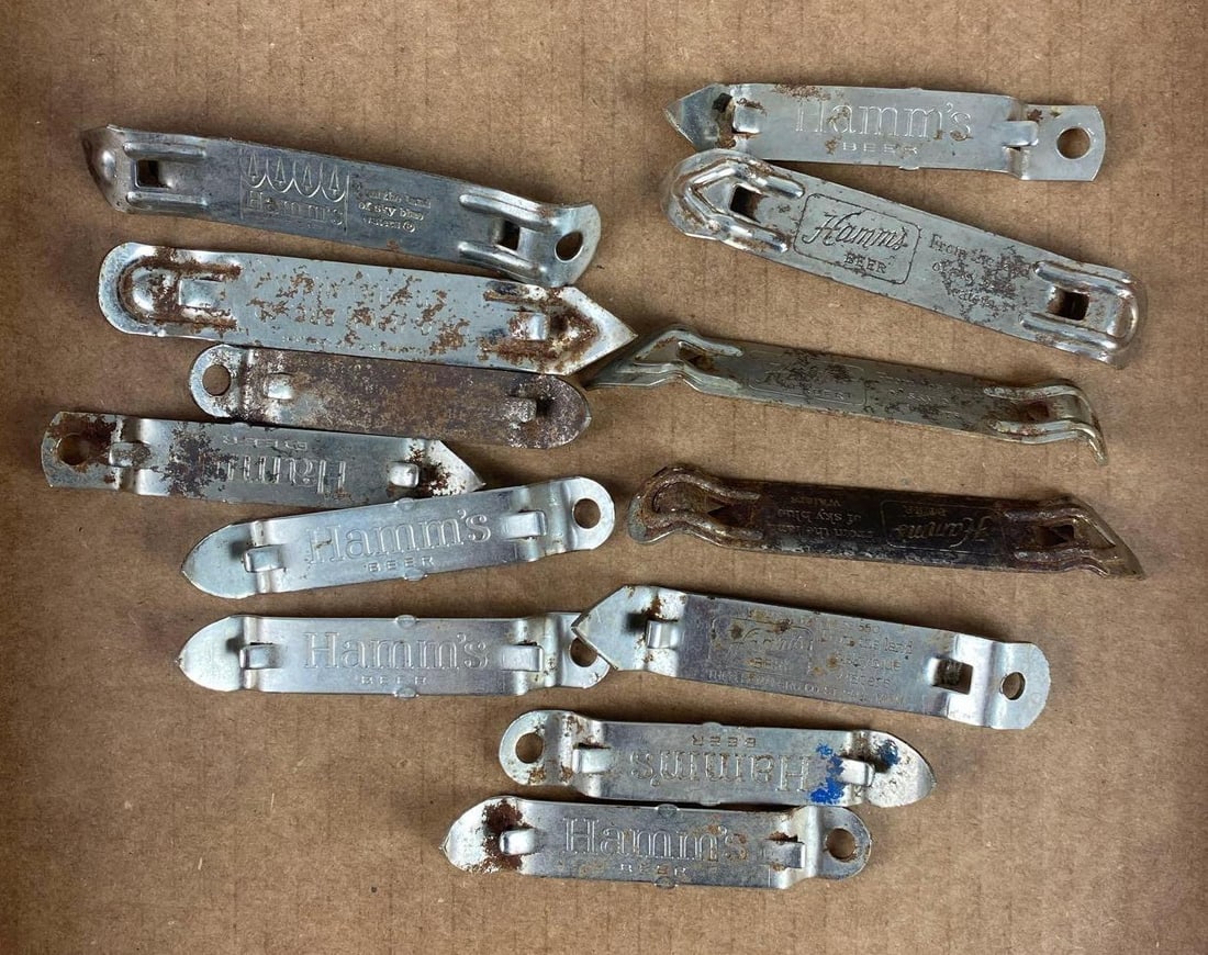 Group of Assorted Vintage 1960?s Hamm?s Beer Advertising Bottle Openers/ Church Keys (1 of 3)