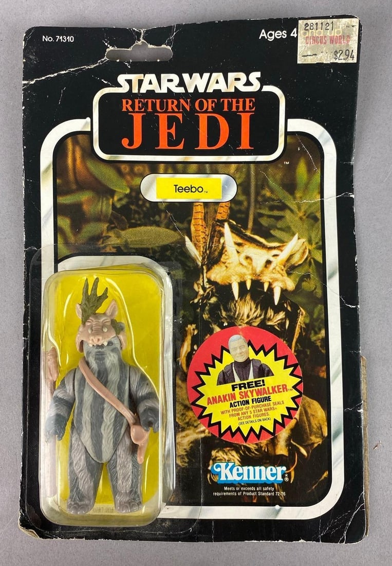 Vintage 1984 Kenner Star Wars: Return of The Jedi Teebo Figure (1 of 2)