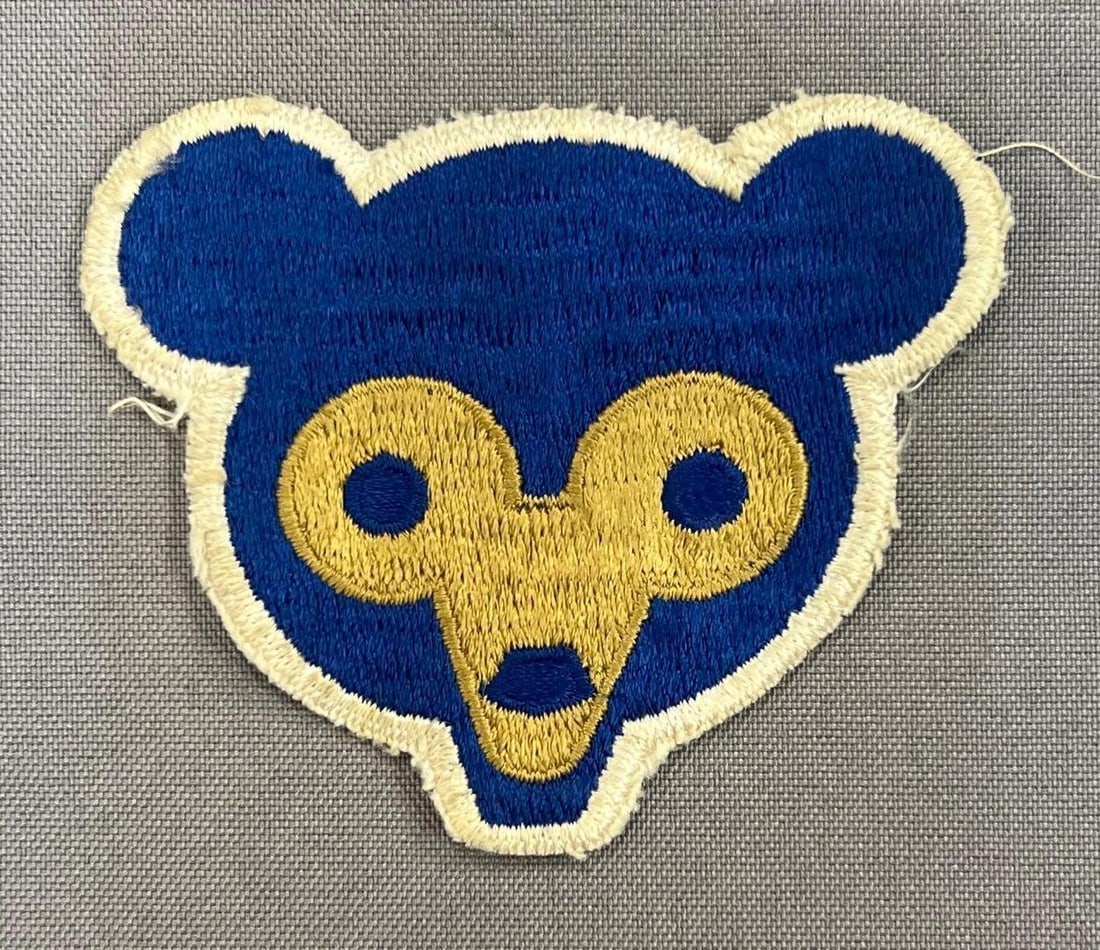 Vintage Chicago Cubs Embroidered Patch