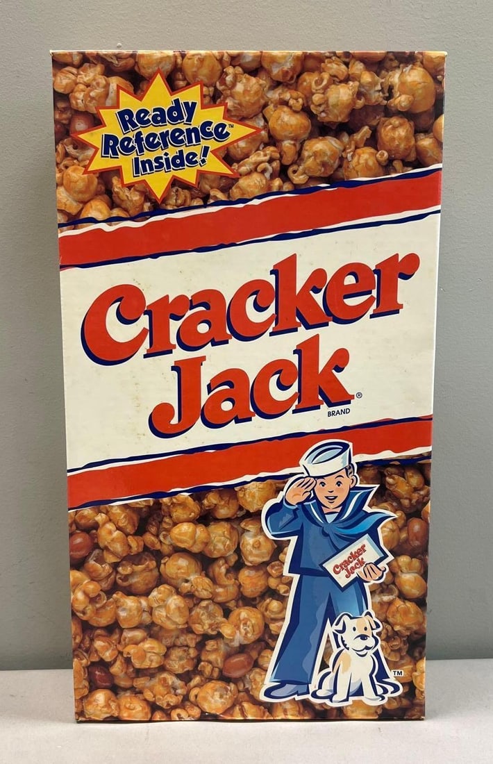 Oversized Cracker Jack Cardboard Advertising Store Display Box c. 1999 (1 of 4)