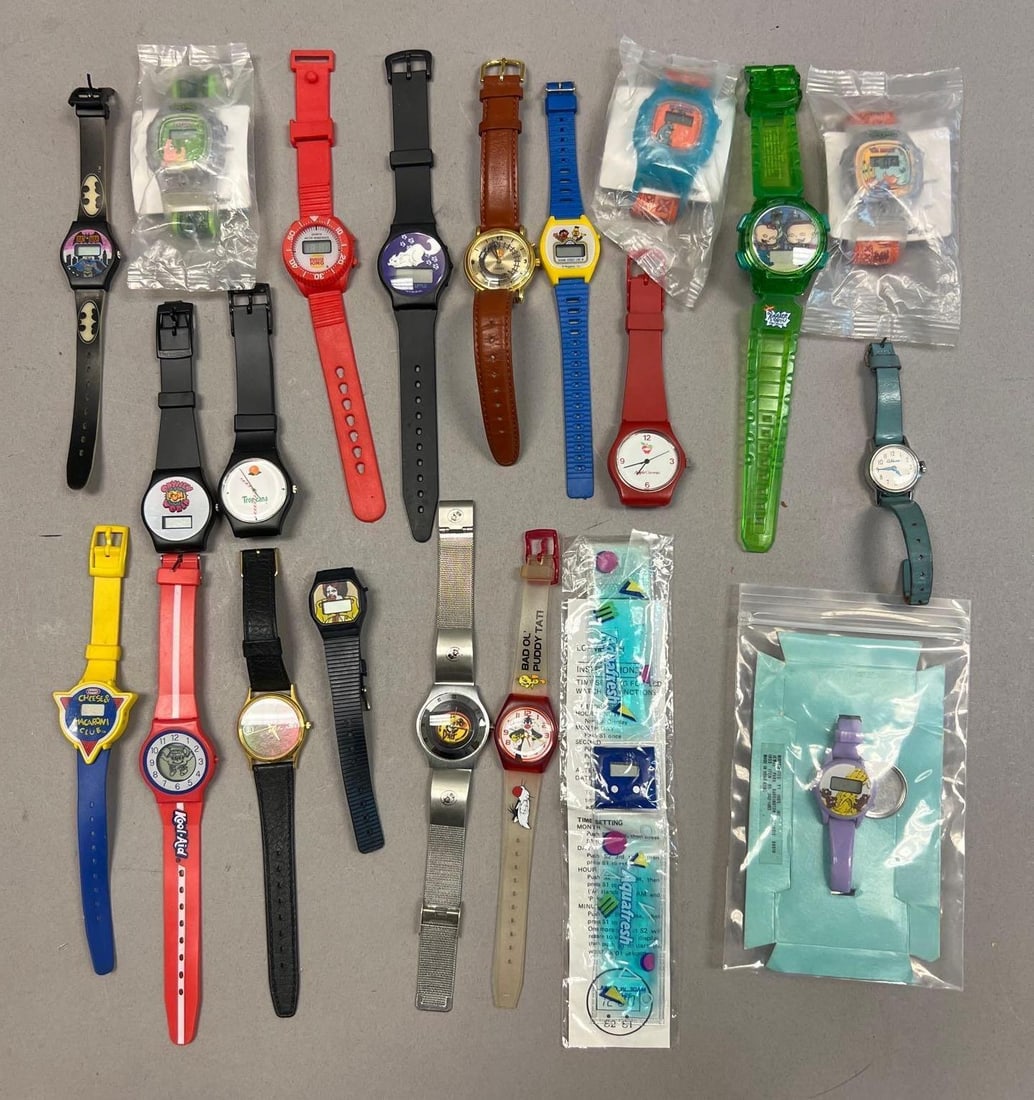 Vintage Advertising, Character and Promotional Wristwatch Collection (1 of 5)