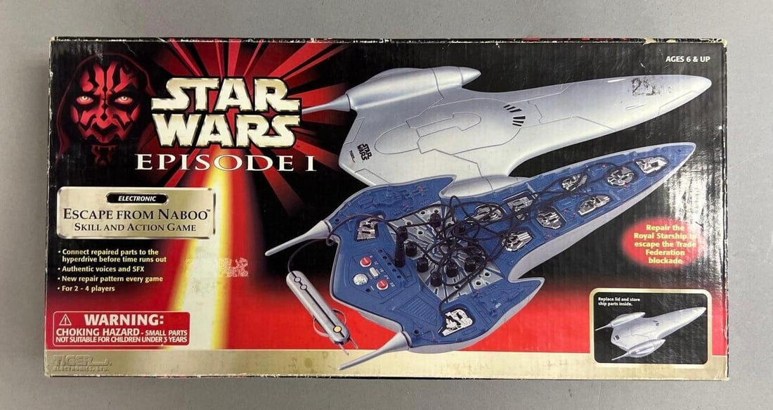 Star Wars Episode I Escape from Naboo Electronic Skill and Action Game Complete in Box (1 of 2)