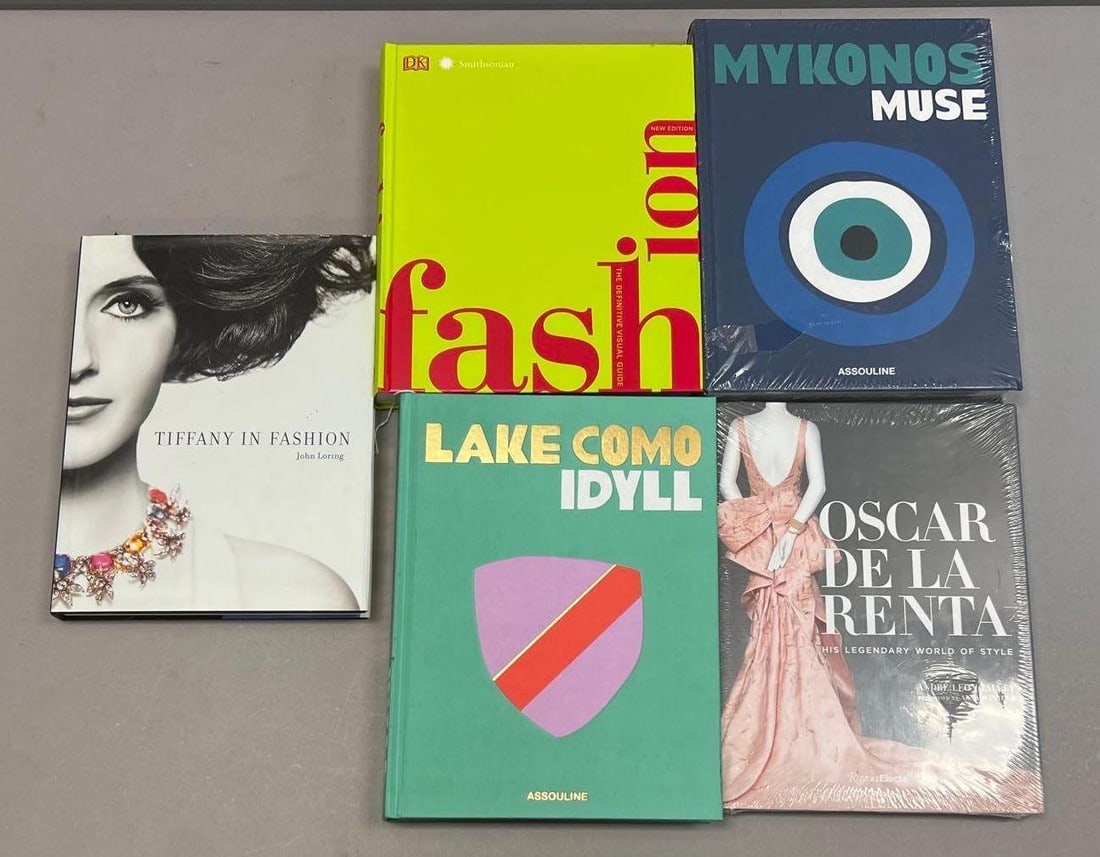 Luxury Fashion and Design Coffee Table Book Collection ? Assouline, Tiffany and DK (1 of 3)