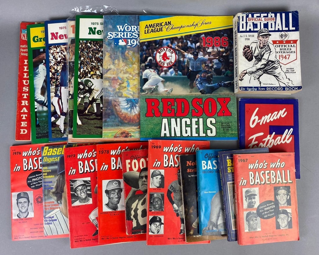 Group of Assorted Who?s Who in Baseball Magazines and More (1 of 3)