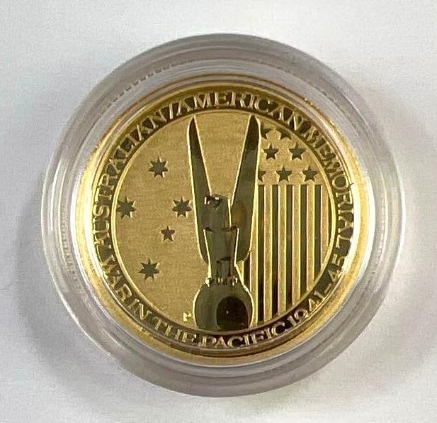 2013 Australia War in the Pacific Memorial 1/10th oz 9999 Fine Gold Coin: 2013 Australia War in the Pacific Memorial 1/10th oz 9999 Fine Gold Coin