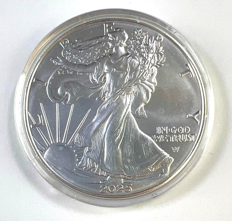2025 American Silver Eagle 1 oz .999 Fine Silver Bullion Coin (1 of 2)
