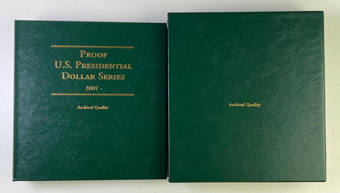 U.S. Presidential Dollar Proof Collection Album (2007?2015)