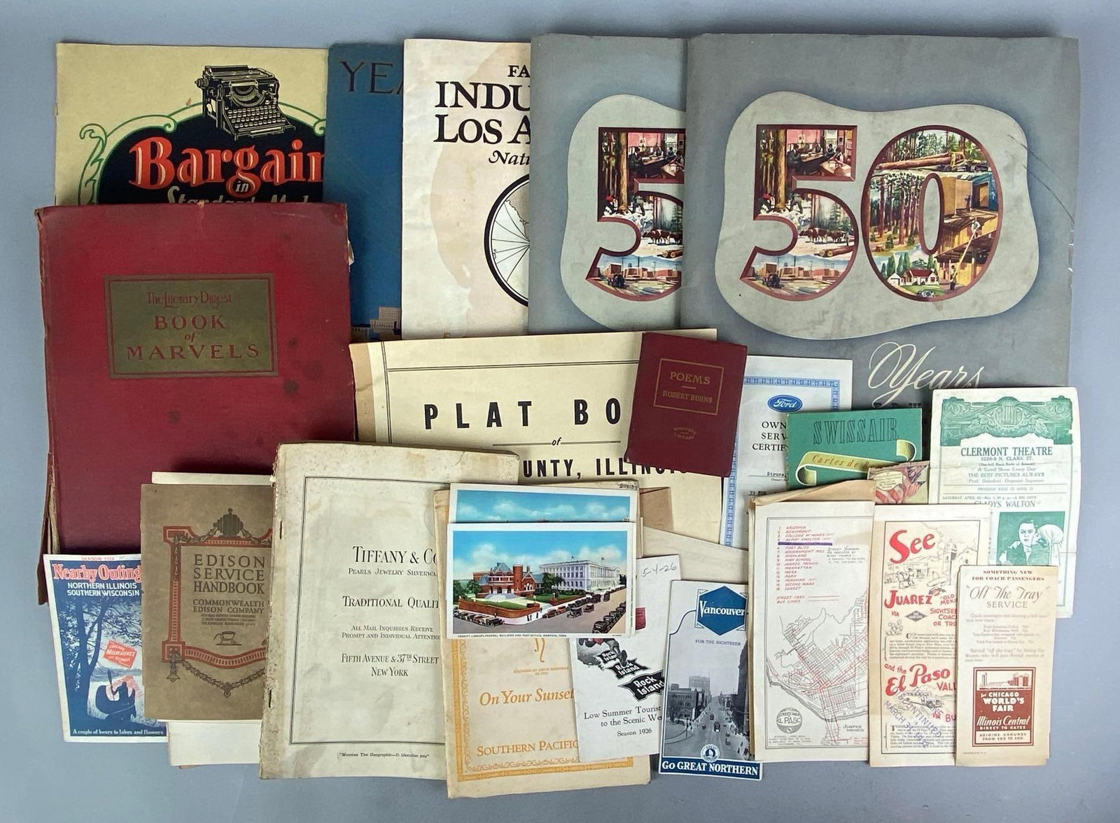 Group of Vintage Travel Guides and More (1 of 3)