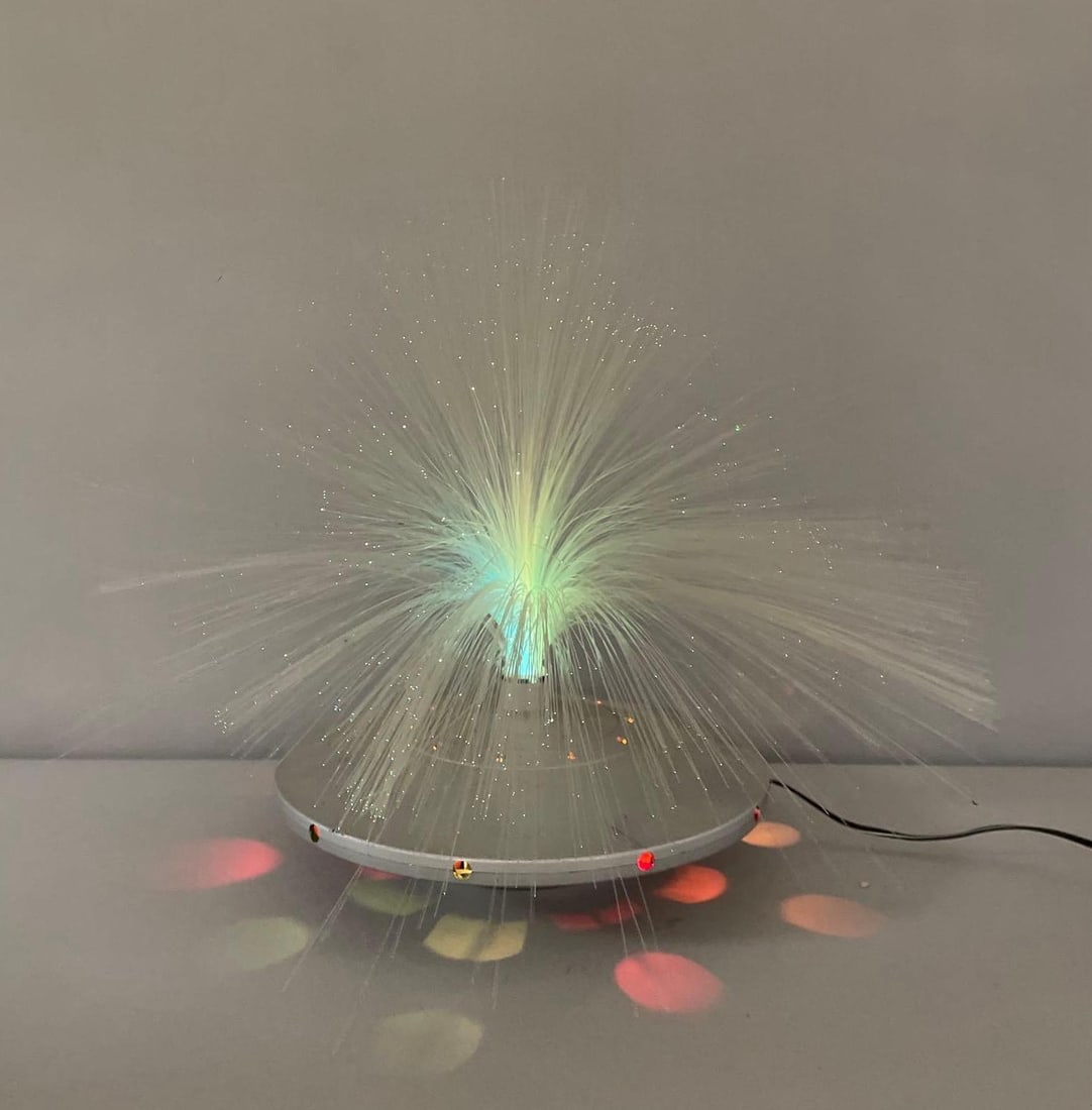 UFO Fiber Optic Lamp (1 of 3)