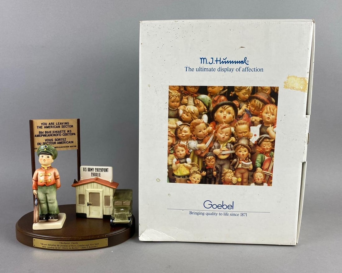 1994 M.J. Hummel Checkpoint Charlie Display (1 of 3)