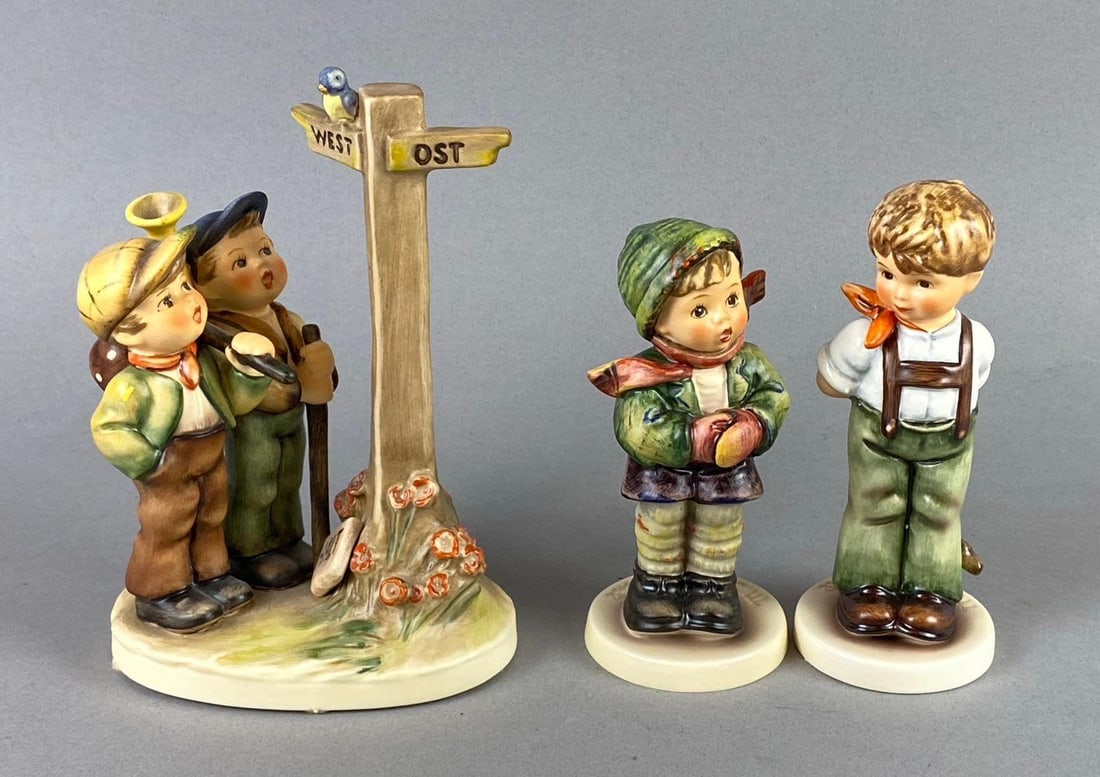 Group of 3 M.J. Hummel Porcelain Figures (1 of 3)