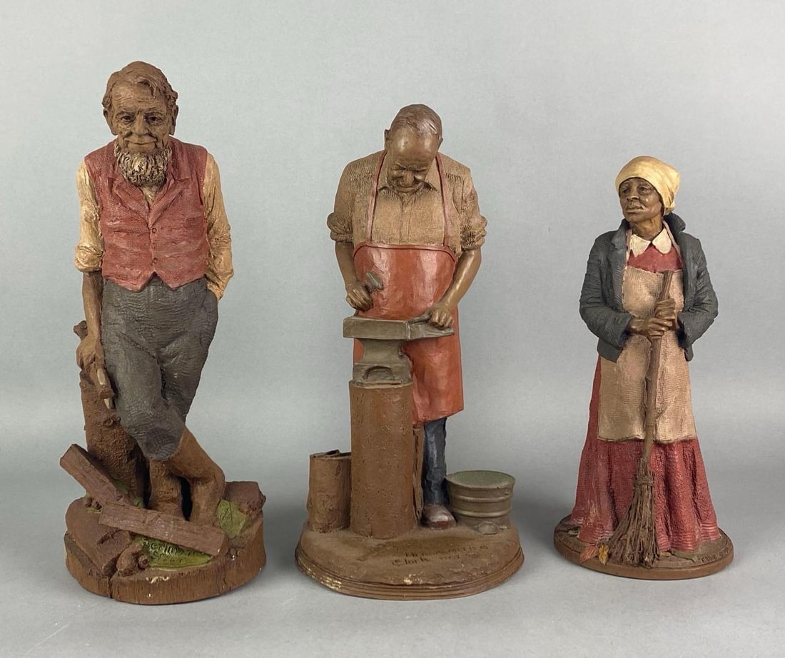 Group of 3 1980s Tom Clark Resin Figurines (1 of 2)