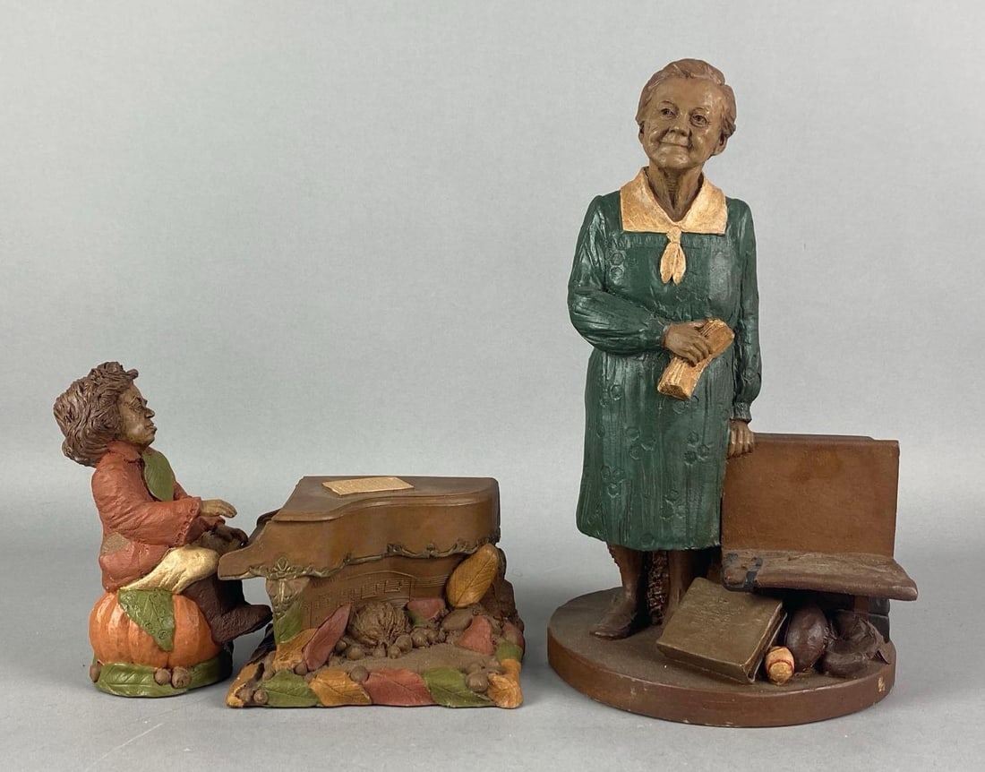 Group of 2 1980s Tom Clark Resin Figurines (1 of 2)