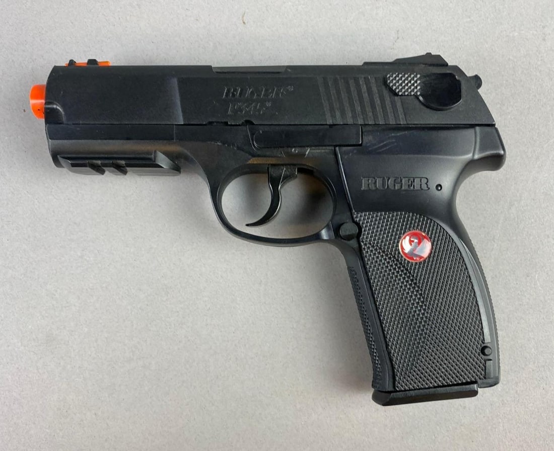 Umarex Ruger P345 6mm Cal. CO2 Air-soft Pistol: Tested and working. Measures 8 in length.