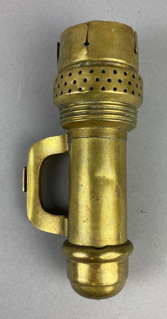 Antique 1907 Adams and Westlake Brass Railroad Train Car Candle Sconce (1 of 4)