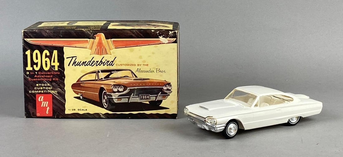 Vintage 1964 AMT 3 In 1 Chevrolet Impala 1/25 Scale Model Kit (1 of 5)