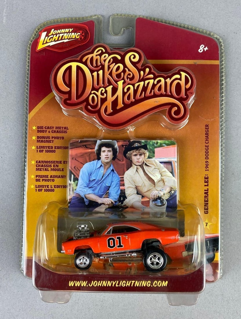 2008 Johnny Lightning The Dukes of Hazzard: Roscoe?s Patrol Car 1/64 Scale Die M-Cast Vehicle (1 of 2)