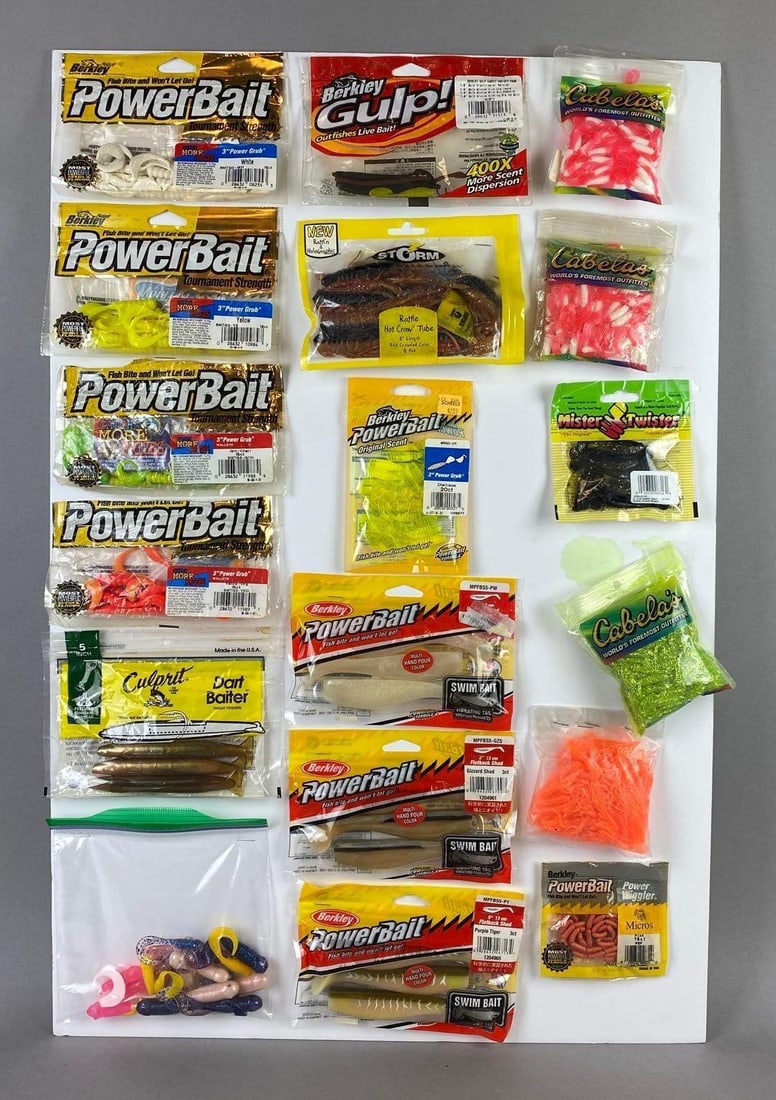 NOS Fishing Worms Display Board