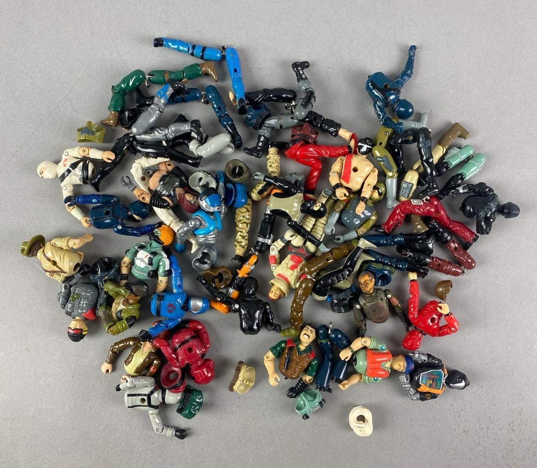 Group of Hasbro GI Joe Action Figure Parts (1 of 3)
