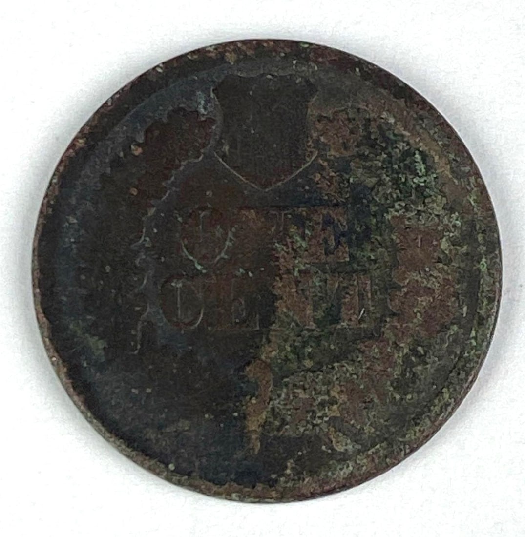 1867 US Indian Head Cent - 2