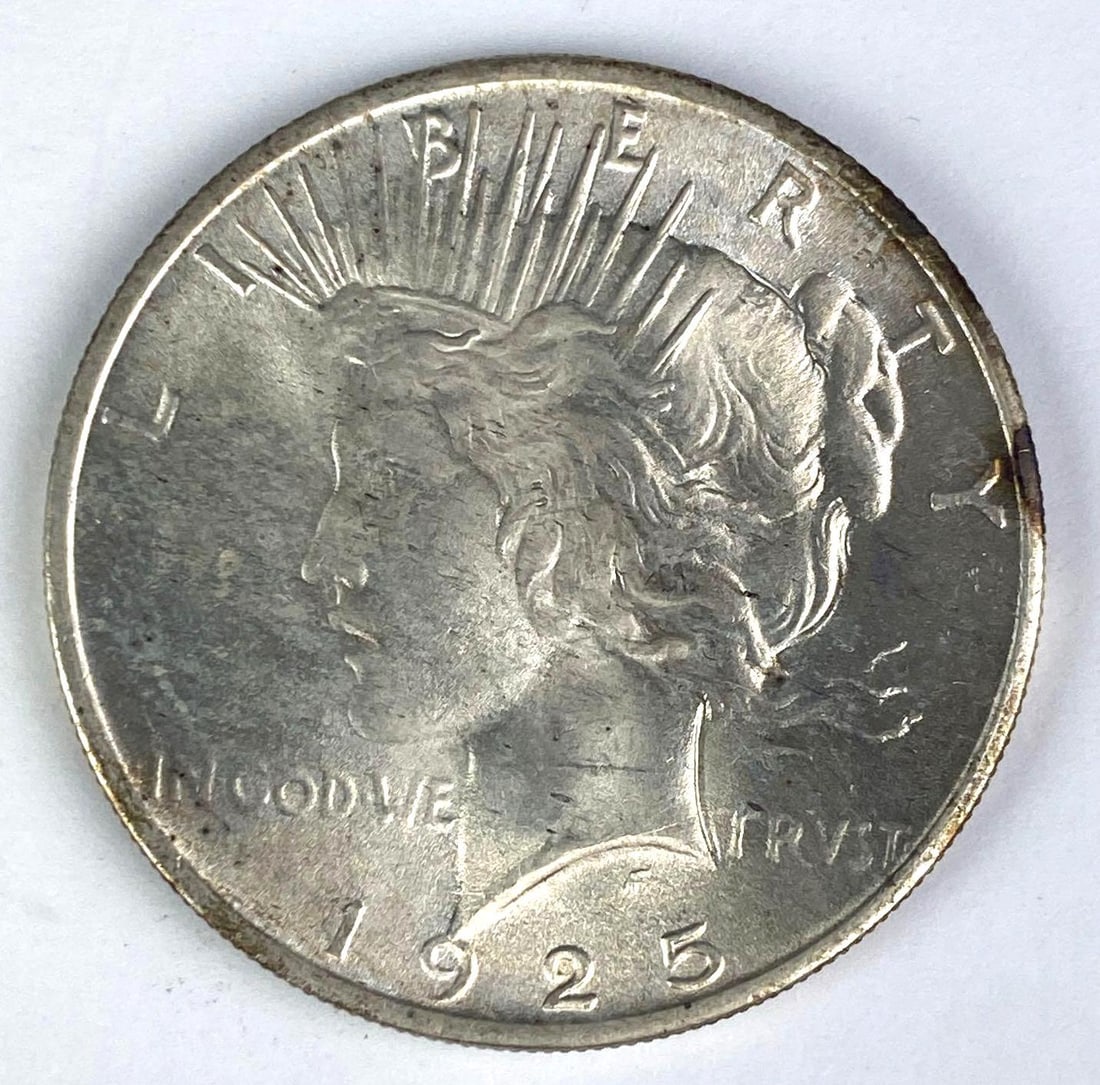1925 US Silver Peace Dollar: 1925 US Silver Peace Dollar