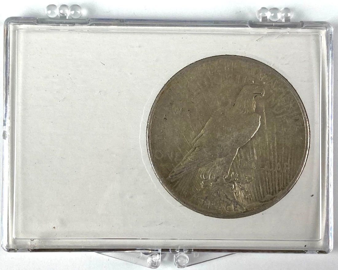 1925 US Silver Peace Dollar - 2