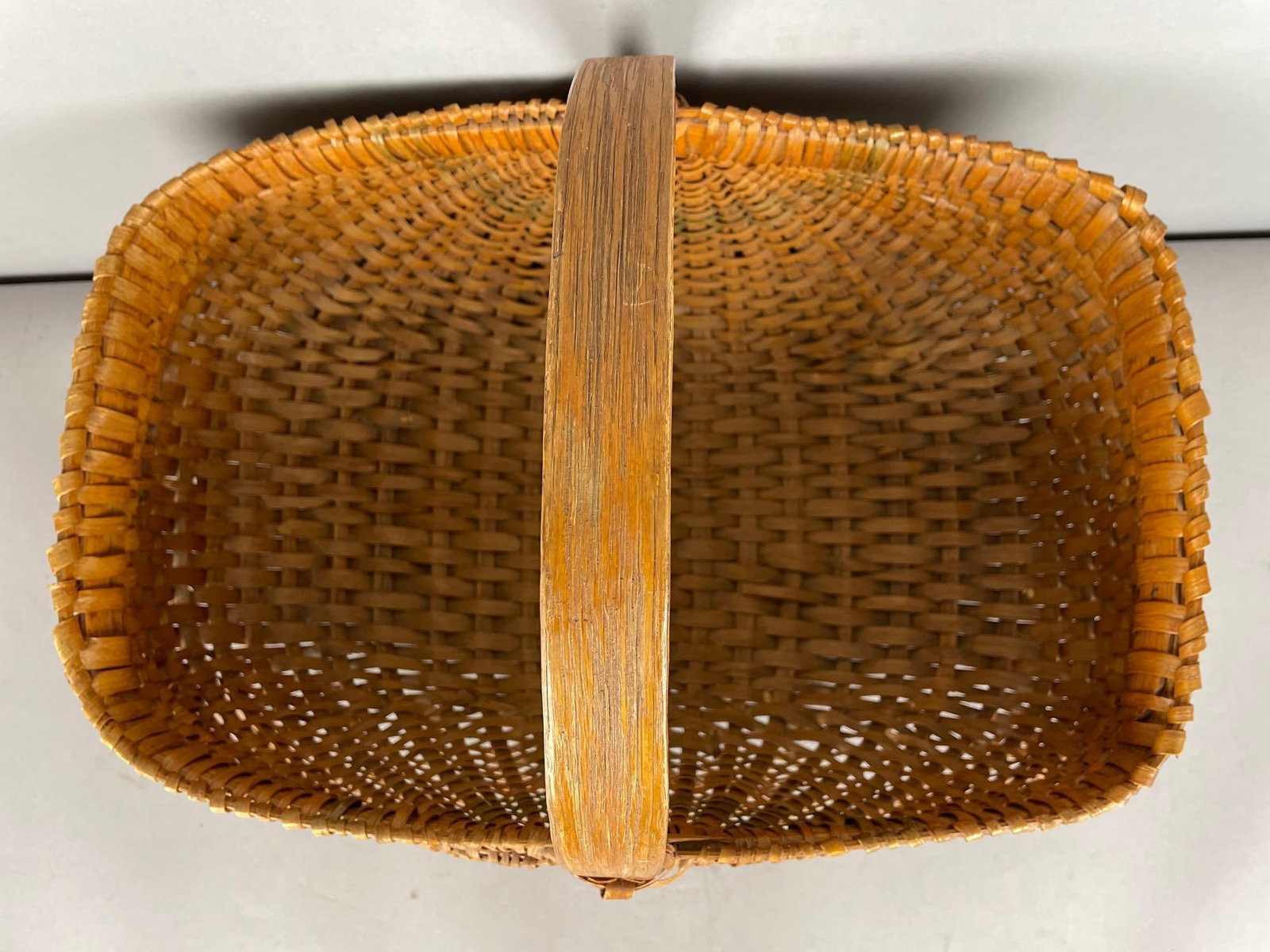 Vintage Wicker Buttocks Basket - 3
