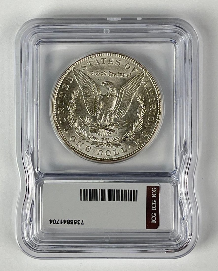 1902 US Morgan Silver Dollar ICG MS61 - 2