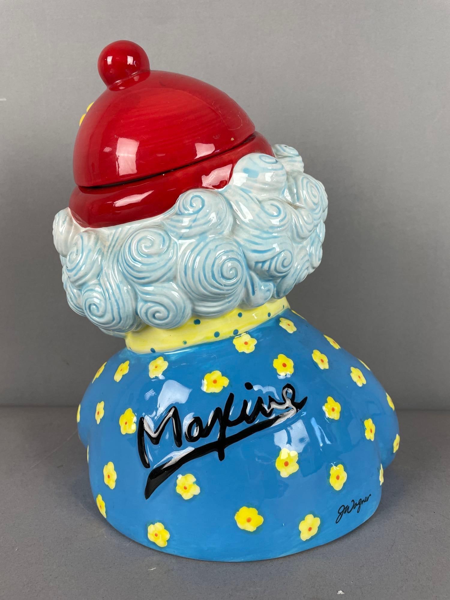 Hallmark Maxine Ceramic Cookie Jar - 2