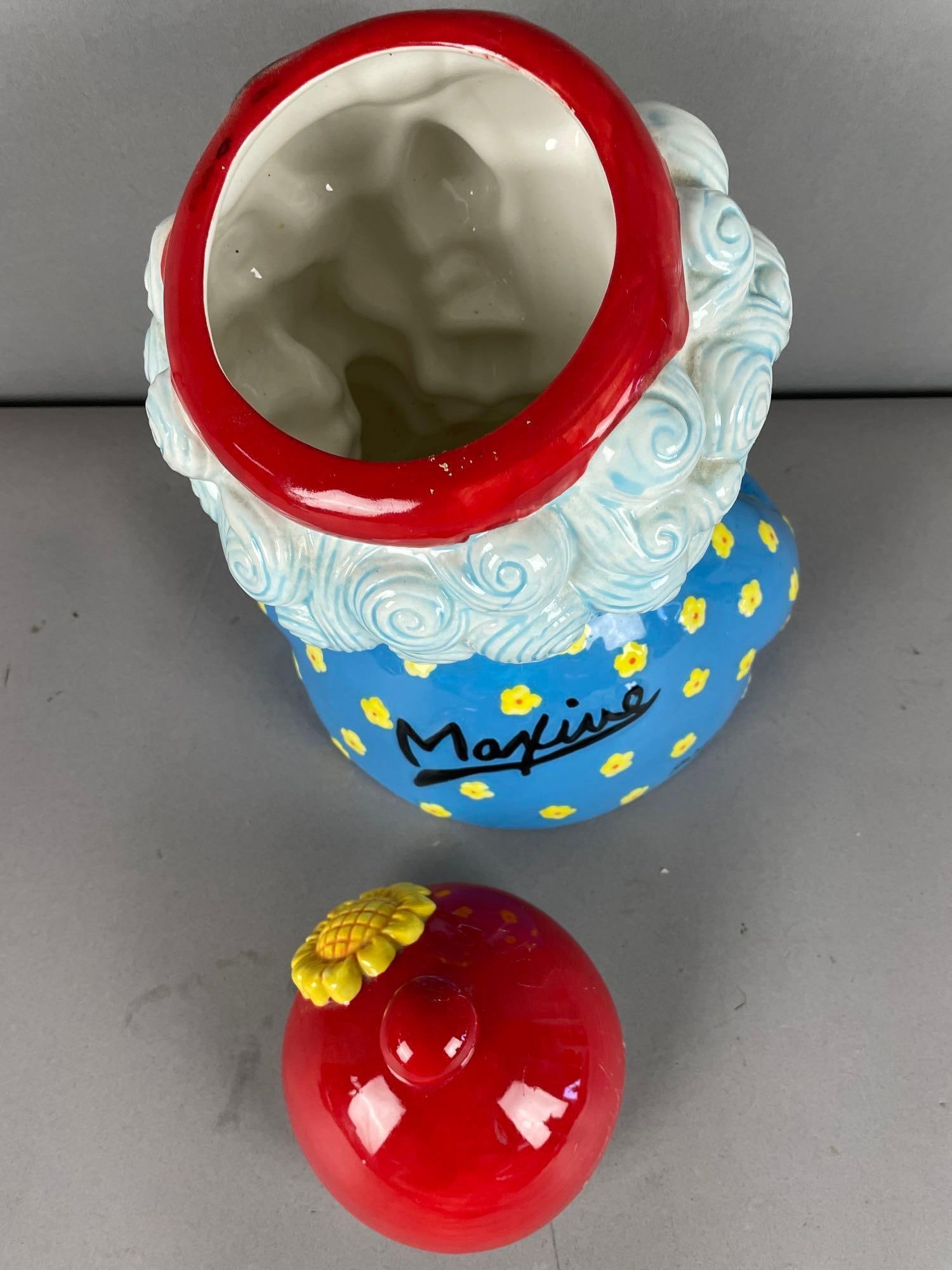 Hallmark Maxine Ceramic Cookie Jar - 3