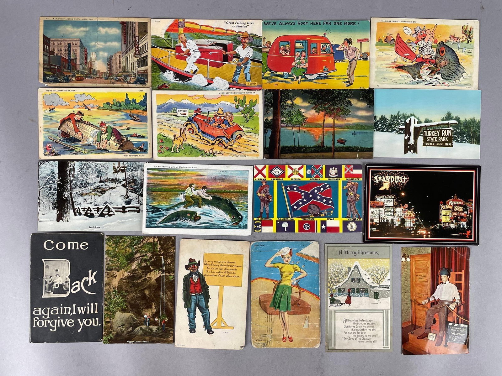 Postcards - 45+ Assorted - 2