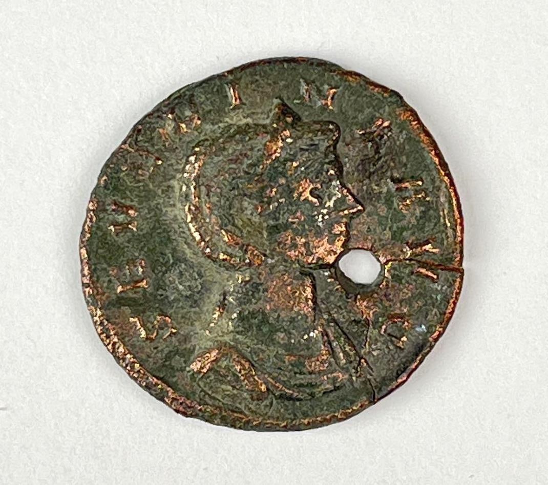 AE Denarius Severina Roman Coin (1 of 3)