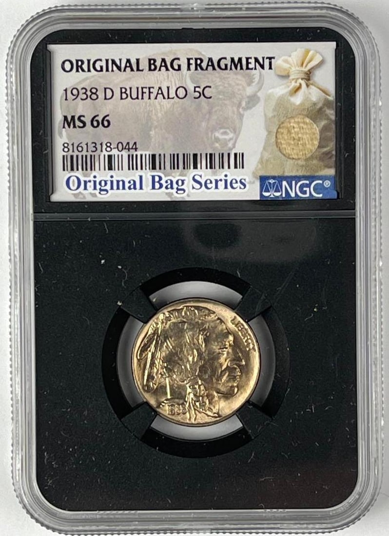1938 D US Buffalo Nickel NGV MS66 (1 of 2)