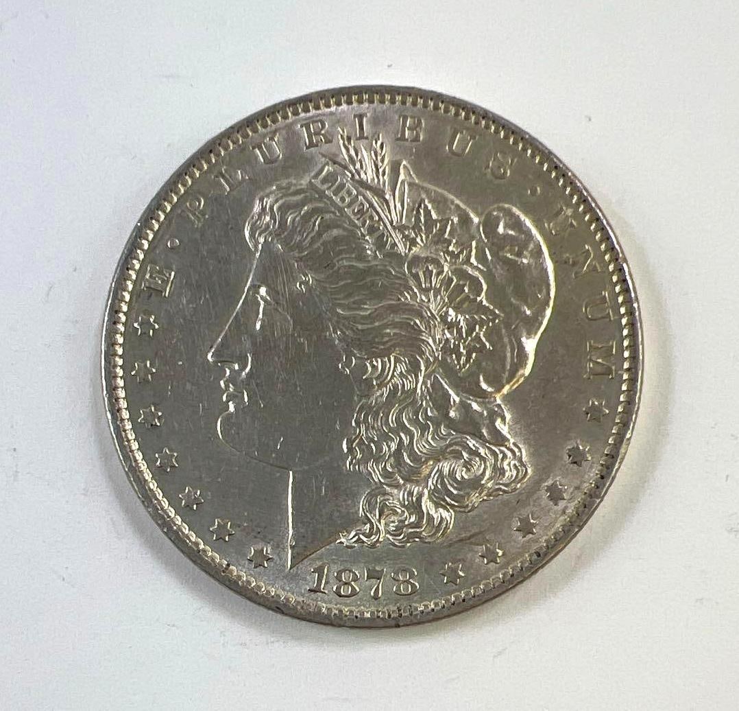 1878 US Morgan Silver Dollar: 1878 US Morgan Silver Dollar