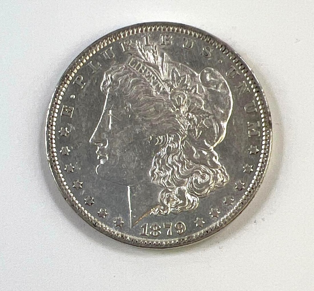 1879 US Morgan Silver Dollar: 1879 US Morgan Silver Dollar