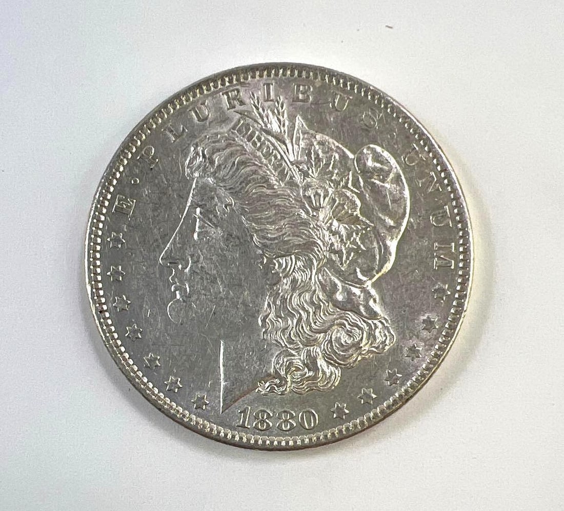 1880 O US Morgan Silver Dollar (1 of 2)