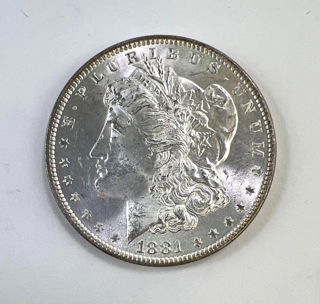 1881 US Morgan Silver Dollar: 1881 US Morgan Silver Dollar
