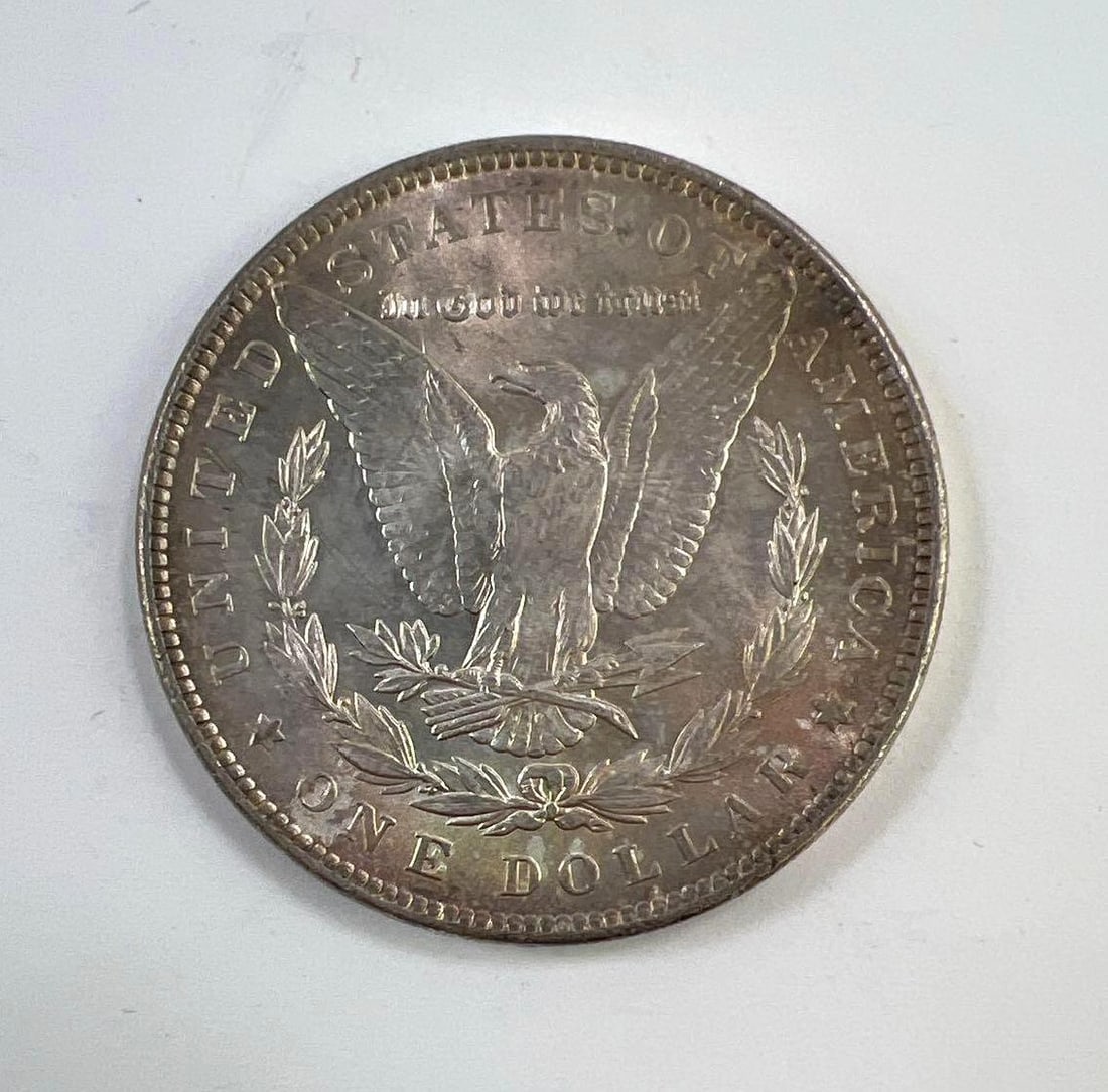 1887 US Morgan Silver Dollar - 2