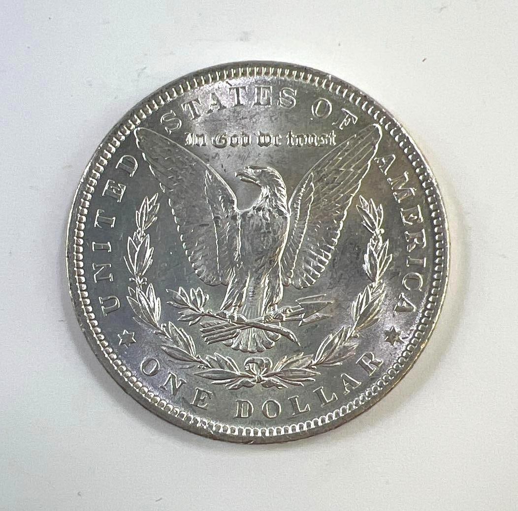 1889 US Morgan Silver Dollar - 2