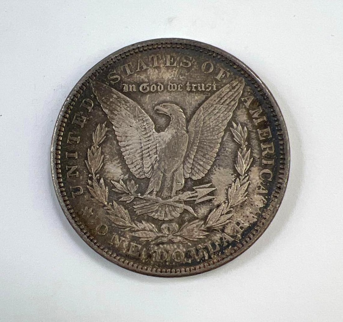 1889 US Morgan Silver Dollar - 2