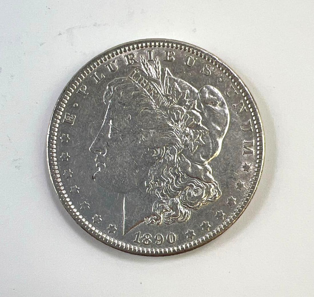 1890 US Morgan Silver Dollar: 1890 US Morgan Silver Dollar