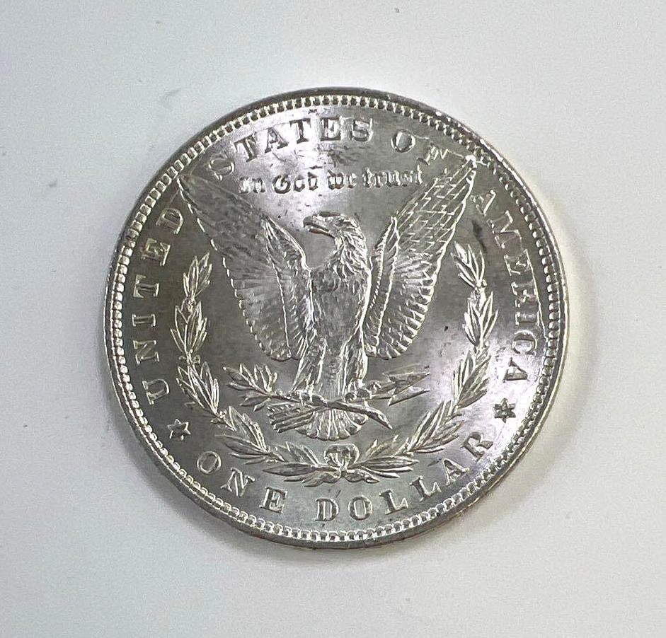 1897 US Morgan Silver Dollar - 2