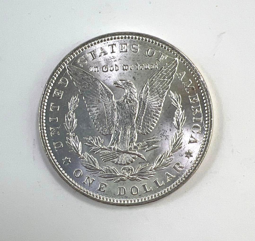1897 US Morgan Silver Dollar - 2