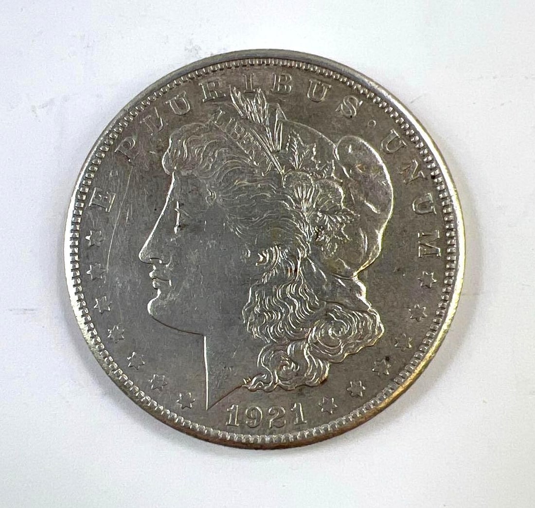 1921 US Morgan Silver Dollar: 1921 US Morgan Silver Dollar