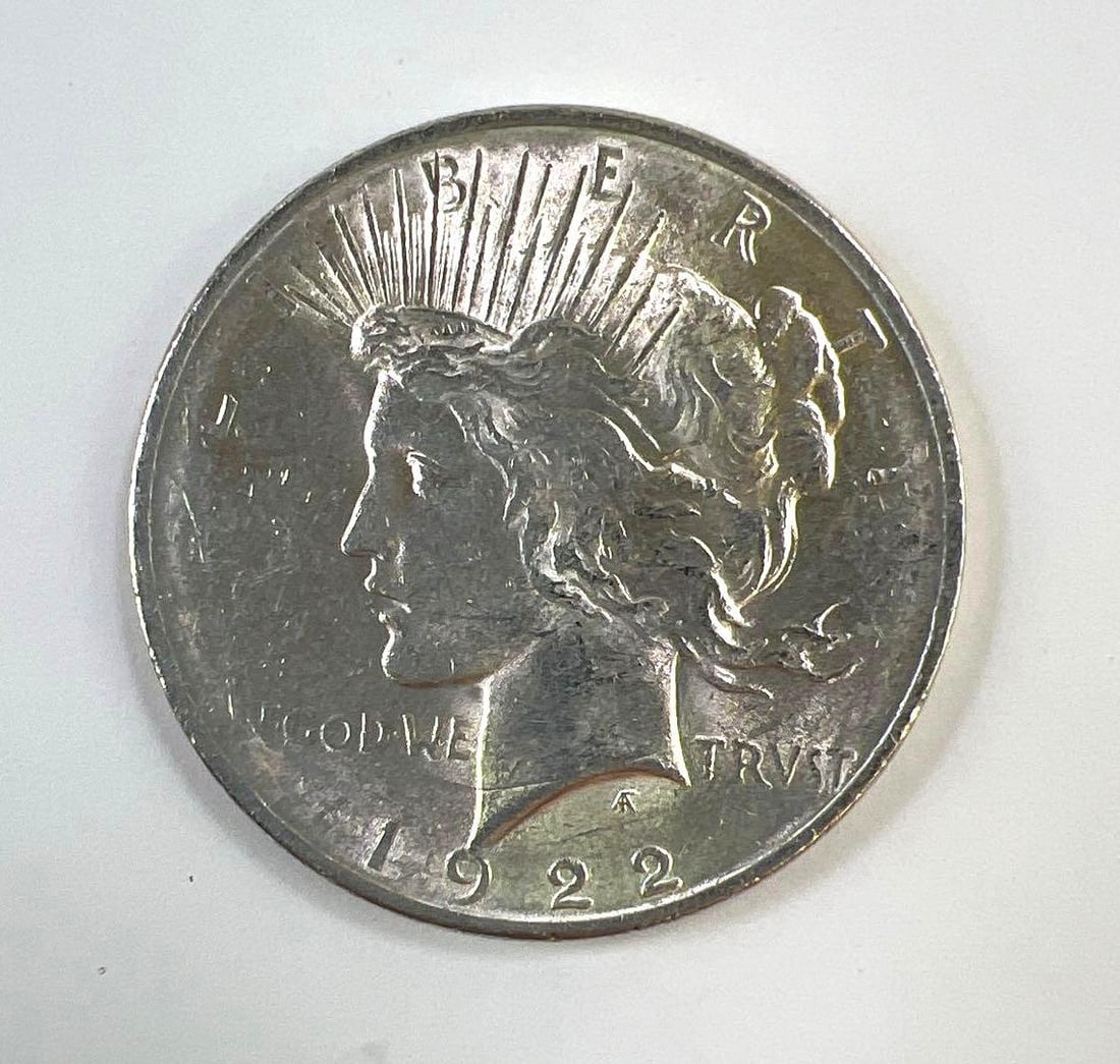 1922 US Peace Silver Dollar: 1922 US Peace Silver Dollar