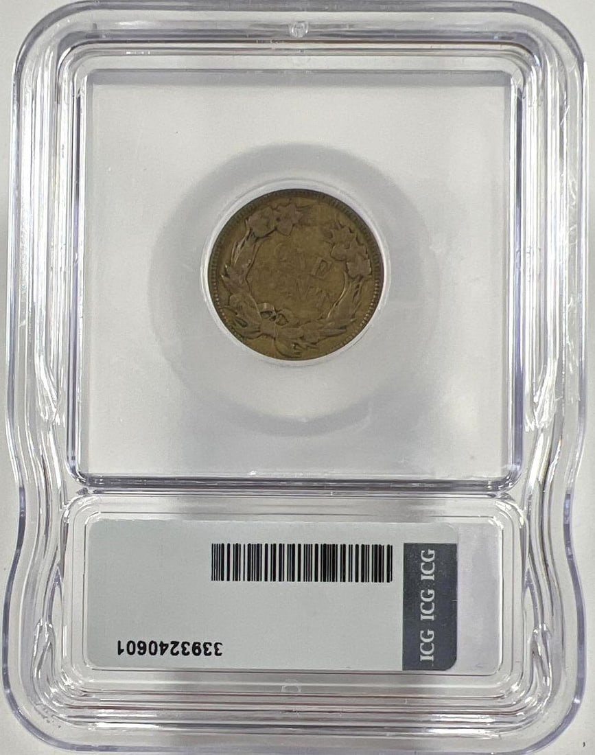 1857 Flying Eagle Cent ICG VF35 - 2