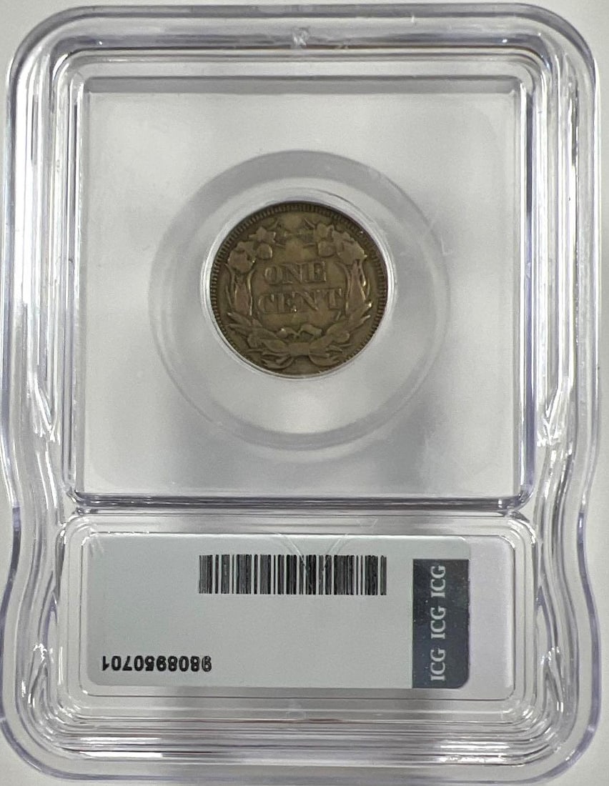 1857 Flying Eagle Cent ICG EF40 - 2