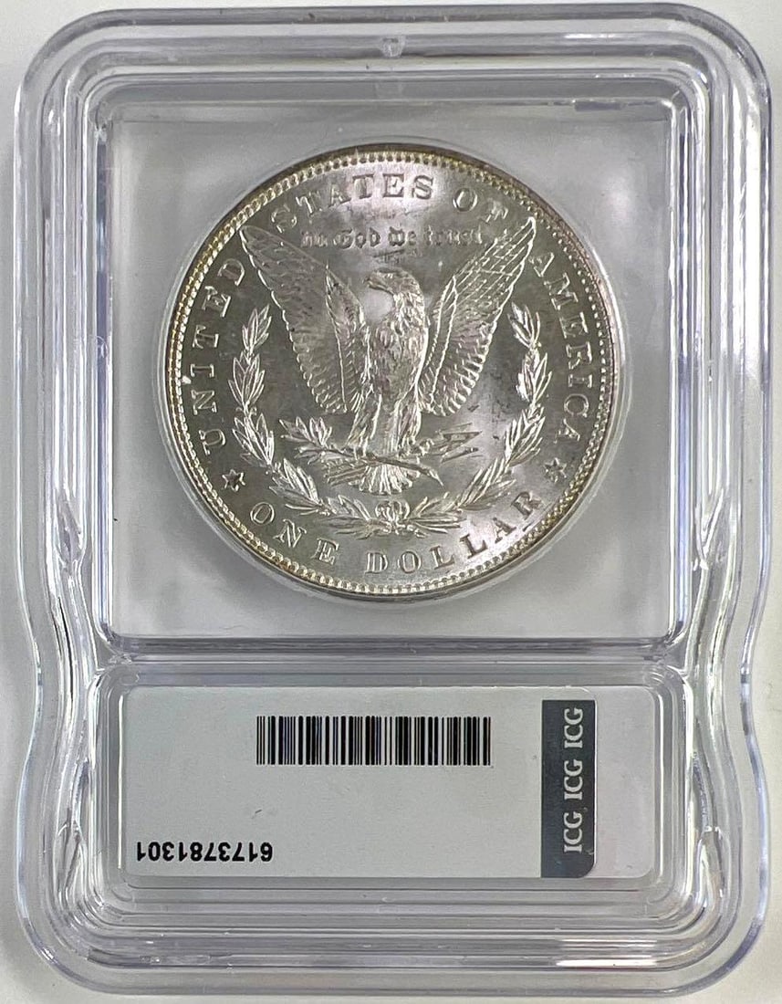 1882 US Morgan Silver Dollar ICG MS-63 - 2