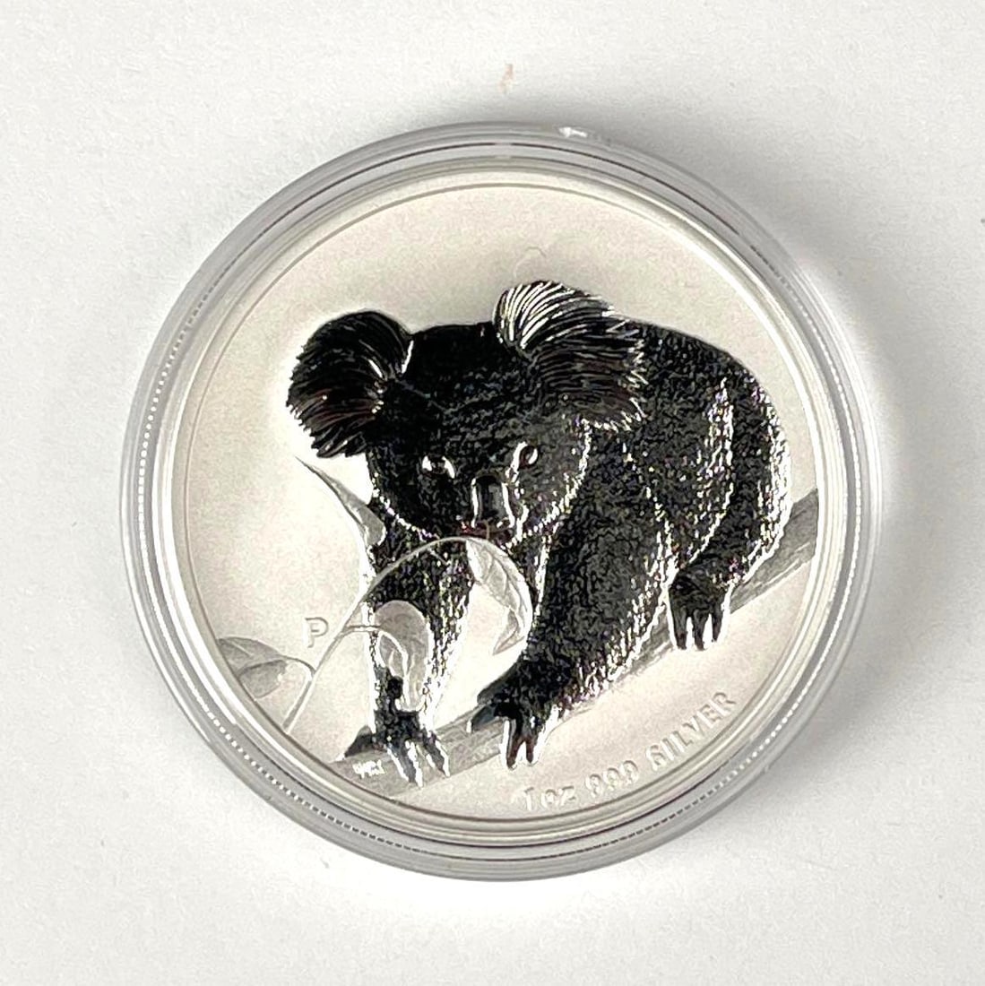 2010 P Australia $1 Koala 1 oz 999 Silver Coin (1 of 2)